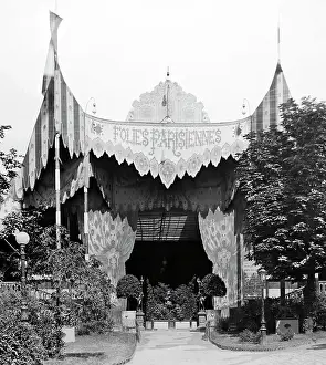 Folies Prints: Folies Parisiennes Pavilion, Exposition Universelle, Paris