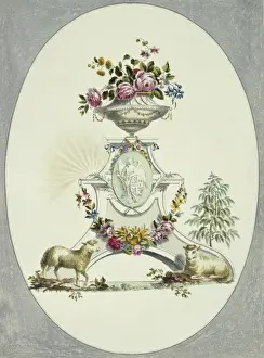 Bovidae Prints: Folio 16 from A Collection of Flowers by John Edwards