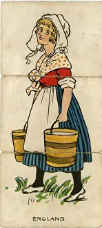 Misfitz Prints: Many Folk Misfitz - England - English Girl