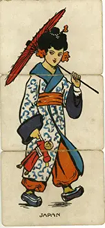 Misfitz Prints: Many Folk Misfitz - Japan - Japanese Girl