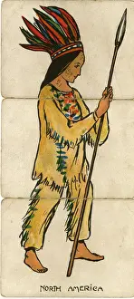 Misfitz Prints: Many Folk Misfitz - North America - Native American boy
