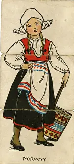 Misfitz Prints: Many Folk Misfitz - Norway - Norwegian Girl