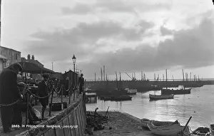 Folkestone Prints: Folkestone Harbour
