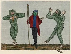 Masquerade Prints: Folklore / Green Men