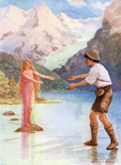 Images Dated 18th June 2018: FOLKLORE / WATER NYMPH