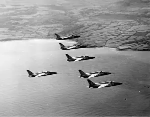 Folland Prints: Five Folland Fo144 Gnat T1s from No4 Flying Training School