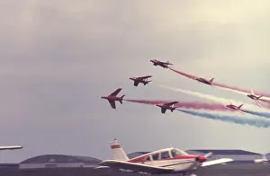Break Prints: Folland Gnats RAF Red Arrows run and break