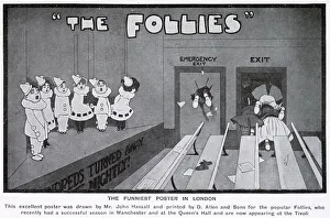 Images Dated 30th December 2020: Follies poster by John Hassall