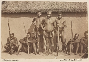 Images Dated 16th November 2015: Followers of Zulu King Cetshwayo kaMpande