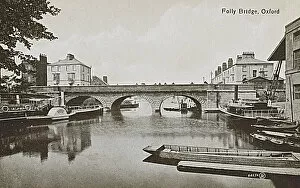 Reflections Gallery: Folly Bridge, Oxford -over the River Thames