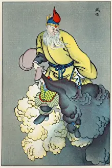 Sacks Prints: Fong-Pe, God of Winds