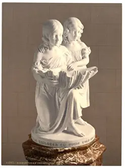 Rhyl Prints: The Font, Boddelwyddan Church, Rhyl, Wales