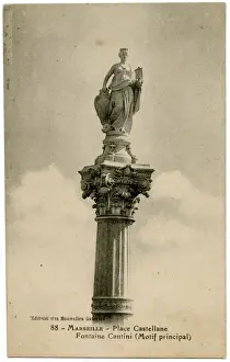 Jules Prints: Fontaine Cantini, Place Castellane, Marseille, France