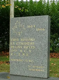 Lists Prints: Fontaine-Henry Memorial to Canadian Liberators
