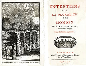 1701 Gallery: Fontenelles Entretiens sur la Pluralite des Mondes