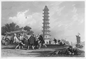 Battledore Prints: Foot Shuttlecock