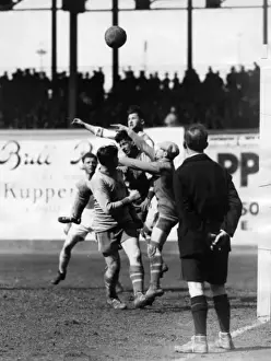Jump Prints: Football match, New York v Hakoah, New York City, USA