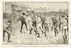 Football Match at Oval