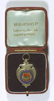 Images Dated 13th January 2012: Football medal, Derby Sunday Schools