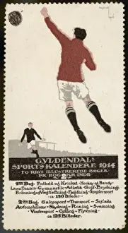Leaps Prints: Football Poster 1914