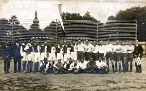 Czech Prints: Football team photo, Slavia Prague, Czech Republic