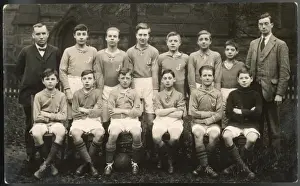 Football team, St Jamess School, Derby