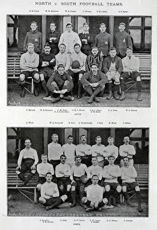 Versus Collection: Football Teams, North and South, team photographs