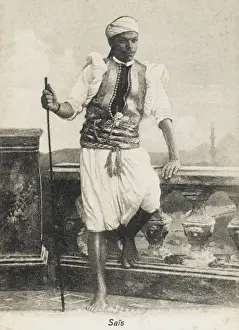 Messengers Prints: Footman from Sais, Egypt