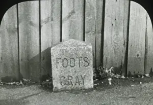 Bexley Prints: Footscray Boundary Stone