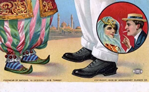 Images Dated 30th May 2018: Footwear of the Nations - Turkey (and Western)