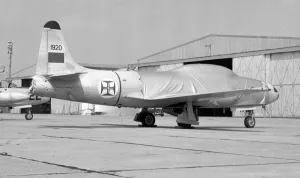 Images Dated 26th February 2021: Forca Aerea Portuguesa - Lockheed T-33A 1920