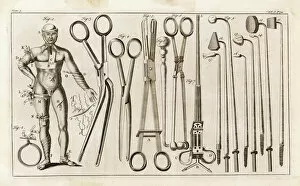 Hook Collection: Forceps and Bandages