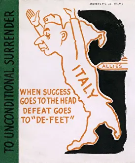 Advance Prints: Forcing Italy to surrender - WW2 Propaganda