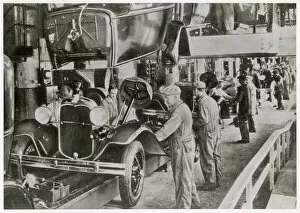 Ford Gallery: Ford Assembly Line 1929
