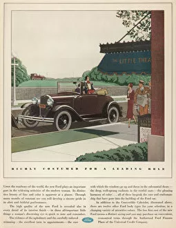 Provincial Gallery: Ford Car Advertisement