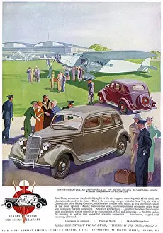 Ford Car at Airfield