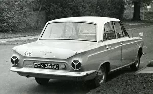 Roadway Collection: Ford Cortina car, 1965
