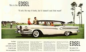 Images Dated 1st June 2012: Ford Edsel Advert