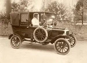 Automobilia Prints: Ford Model T (taxi?)