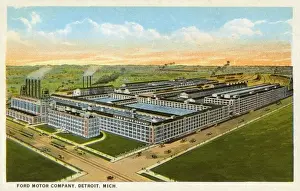 Massive Prints: Ford Motor Company Factory - Detroit, Michigan, USA