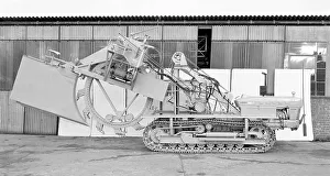 5000 Prints: Ford Super Major 5000 tracked cable trench cutter