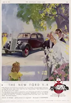 Luxe Prints: Ford V-8 at a Wedding