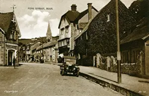 Beer Prints: Fore Street, Beer, Devon