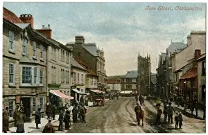 Pedestrians Prints: Fore Street, Okehampton, West Devon