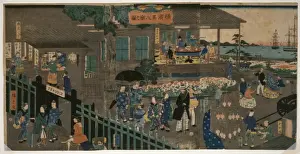 Foreign settlement house in Yokohama