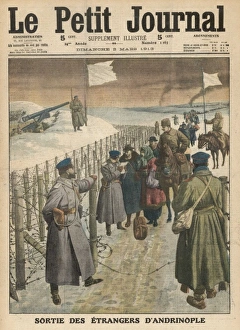 Adrianople Gallery: Foreigners Leave Edirne