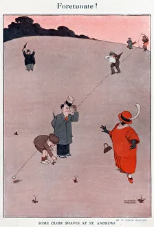 Heath Robinson Humour Gallery: Foretunate by William Heath Robinson