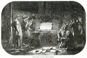 Forging pikes in Ireland 1848