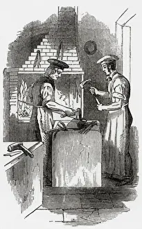 Beat Prints: Forging Razor Blades at a Sheffield Steel Works, Yorkshire