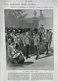 Majestys Prints: Formation of the Irish Guards